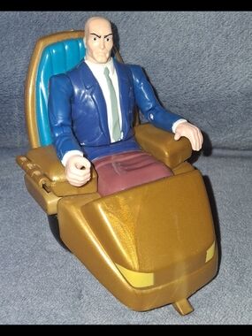 Toy Biz Professor X Action Figure X-Men 1993 with Wheelchair Comic Book Heroes